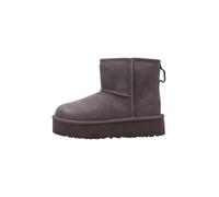 UGG Unisex Kids Classic Mini Platform Fashion Boot, Thunder Cloud, 3 UK