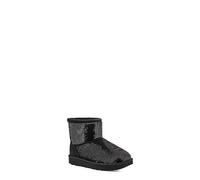 UGG Unisex T Classic Mini Mirror Ball Boot, Black, 6 UK