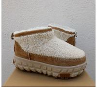UGG Venture Daze Ultra Mini Cozy Boot Plush All Gender UK 8 EU 42 Beige Cream