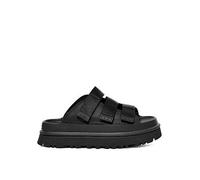 UGG® GoldenGlow Slide for Women in Black, Size 4, Polyester