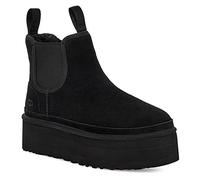 UGG W Neumel Platform Chelsea Boot, Black, 9 UK Child