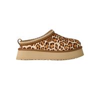 Ugg - Warm and comfortable leather slippers - W Tazz Plains Felicity Leopard Jasmine in Recycled Polyester - Size 5 UK - Brown Brown 5 UK