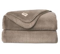 UGG Whitecap Plush Flannel - Oversized Throw Blanket, Sequoia