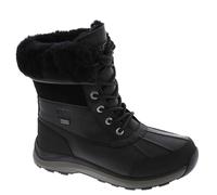 UGG Womens Adirondack III Leather Black Black Boots 5 UK