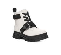 UGG womens Ashton Lace Up, White, 5