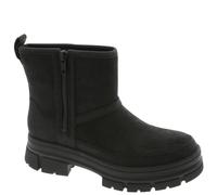 UGG Women's Ashton Zip Fashion Boot, Black Leather, 6 UK