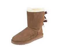 UGG Women's Bailey Bow II Classic Boot, Chestnut, 7 UK
