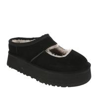 UGG Women's Bea Mary Jane Slipper, Black, 4 UK
