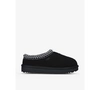 Ugg Womens Black Tasman Shearling-lined Suede Slippers Eur 37 / 4 Uk Women