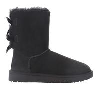 Ugg Bailey Bow II Suede Women's Ankle Boots - Black - Size:UK 7