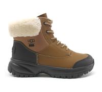 Ugg Yose Fluff V2 Textile Synthetic Women's Ankle Boots - Chestnut - Size:UK 7