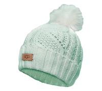 UGG Women's Cable Beanie with Pom, Fountain, One Size