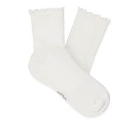 UGG Women's Calzino Karsyn Lattuga Edge Socks, White, One Size