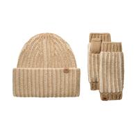 UGG Women's Chunky Plaited Set, Cream Multi, One Size