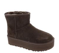 UGG Women's Classic Mini Platform Fashion Boot, Burnt Cedar, 10 UK