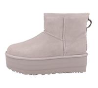 UGG Women's Classic Mini Platform Fashion Boot, Pale Smoke, 6 UK