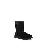 UGG Women's Classic Short Bailey Zip Boot, Black, 3 UK