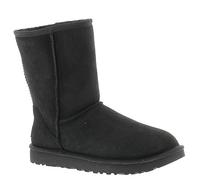 UGG Women's Classic Short II Classic Boot, Black, 3 UK