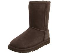 UGG® Classic Short II for Women in Brown, Size 5, Shearling/Polyester/Leather