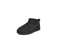 Classic Ultra Mini Suede Ankle Boots Black