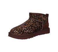 UGG women's Classic Ultra Mini Caspian Fashion Boot, Burnt Cedar, 6 UK