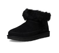 UGG Women's Classic Ultra Mini Chalet Fashion Boot, Black, 4 UK