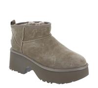 UGG Women's Classic Ultra Mini New Heights Fashion Boot, Hickory, 6 UK