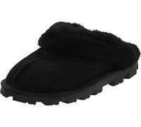 UGG Women's Coquette Slipper, Black, 3 UK