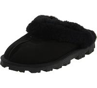 UGG® Coquette Slipper for Women in Black, Size 7, Leather