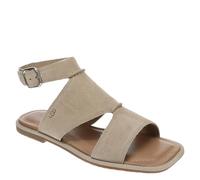 UGG Women's Delray Flat Sandal, Mustard Seed Suede, 5.5 UK