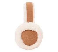 UGG Women's Embroidered Logo Earmuff, Chestnut, One Size