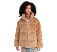 UGG Women's Emmalyn Uggfluff Puffer Jacket, Camel, S