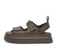 UGG Women's Goldenglow Embossed Sandal Dense Smoke