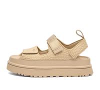 UGG Women's Goldenglow Embossed Sandal Mustard Seed UK 8