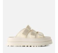 UGG® GoldenGlow Slide for Women in White, Size 7, Polyester