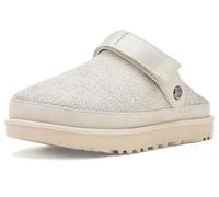 UGG Women's Goldenstar Crackle Clog, Crackle White, 7.5