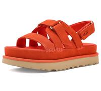 UGG Women's Goldenstar Gleam Sandal, Red Pepper, 8.5