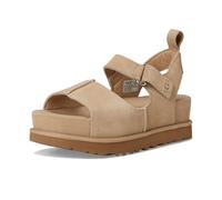 UGG Women's Goldenstar Hi Sandal, Sand Suede, 4 UK