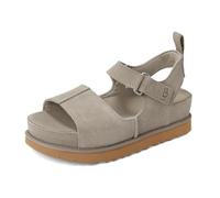 UGG Women's Goldenstar Hi Sandal, Smoke Plume Suede, 7 UK