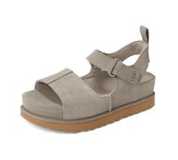 UGG Women's Goldenstar Hi Sandal, Smoke Plume Suede, 7 UK