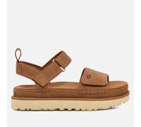 UGG Women's Goldenstar Suede Flatform Sandals - UK 7