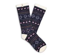 UGG Women's Leslie Graphic Crew Sock, Mariner Fairisle, One Size
