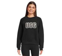 UGG Women's Logo Crewneck, Black, Medium