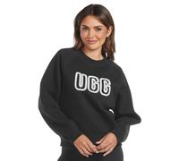 UGG Women's Logo Crewneck, Black, Medium