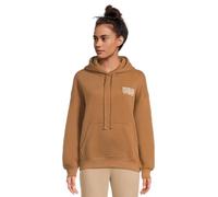 UGG Women's Logo Hoodie Hooded Sweatshirt, Chestnut, XL