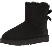 UGG Women's Mini Bailey Bow Ii Fashion Boot, Black, 7 UK