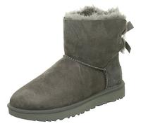 UGG® Mini Bailey Bow II Boot for Women in Grey, Size 9, Suede