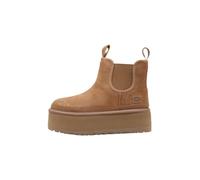 UGG Womens Neumel Platform Chelsea Classic Boot, Chestnut, 10 UK