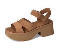 UGG Women's New Heights Ankle Strap Sandal, Chestnut, 5 UK
