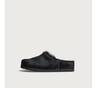 UGG Women's Otzo Calf Hair Clog Black UK 4